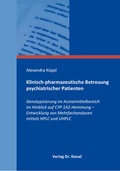 Cover: Klinisch-pharmazeutische Betreuung psychiatrischer Patienten - Kovac, Dr. Verlag