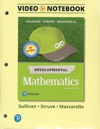 Abbildung von: Video Notebook for Developmental Mathematics - Pearson