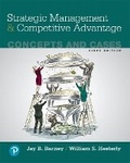 Cover: Strategic Management and Competitive Advantage - Pearson