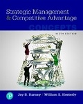 Cover: Strategic Management and Competitive Advantage - Pearson