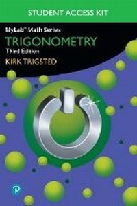 Abbildung von: MyLab Math for Trigsted Trigonometry -- Access Kit - Pearson