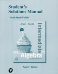 Cover: Student Solutions Manual for Intermediate Algebra for College Students - Pearson