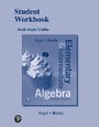 Cover: Student Workbook for Elementary and Intermediate Algebra for College Students - Pearson