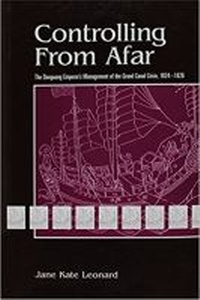 Enlarge image Cover: Controlling from Afar - Centre for Chinese Studies Publications