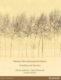 Enlarge image Cover: Probability and Statistics - Pearson
