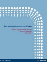 Enlarge image Cover: Systems Engineering and Analysis - Pearson Education Limited