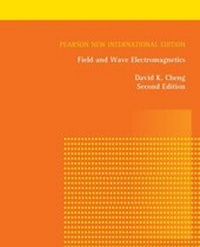 Enlarge image Cover: Field and Wave Electromagnetics - Pearson