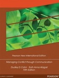 Cover: Managing Conflict through Communication - Pearson
