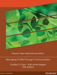 Enlarge image Cover: Managing Conflict through Communication - Pearson