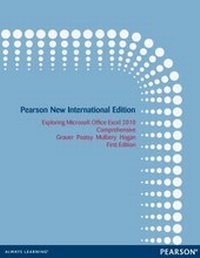 Abbildung von: Exploring Microsoft Office Excel 2010 Comprehensive: Pearson New International Edition - Pearson Education Limited