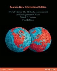 Abbildung von: Work Systems: The Methods, Measurement & Management of Work - Pearson