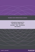 Cover: Graphical Approach to Precalculus with Limits: A Unit Circle Approach - Pearson Education Limited