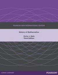 Enlarge image Cover: History of Mathematics, A - Pearson