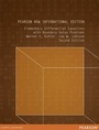 Cover: Elementary Differential Equations with Boundary Value Problems - Pearson Education Limited