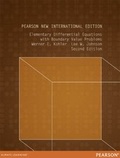 Cover: Elementary Differential Equations with Boundary Value Problems - Pearson Education Limited