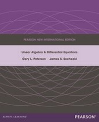 Abbildung von: Linear Algebra and Differential Equations - Pearson Education Limited