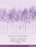 Cover: Introduction to Automata Theory, Languages, and Computation - Pearson