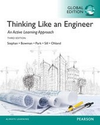 Enlarge image Cover: Thinking Like an Engineer: An Active Learning Approach, Global Edition - Pearson