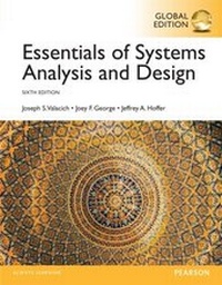 Enlarge image Cover: Essentials of Systems Analysis and Design, Global Edition - Pearson Education Limited