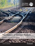 Cover: Foundations of Decision Analysis, Global Edition - Pearson