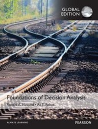 Enlarge image Cover: Foundations of Decision Analysis, Global Edition - Pearson