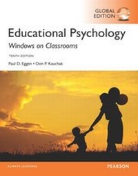 Abbildung von: Educational Psychology: Windows on Classrooms, Global Edition - Pearson