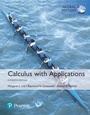 Cover: Calculus with Applications, eBook, Global Edition - Pearson