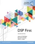 Cover: Digital Signal Processing First, Global Edition - Pearson Education Limited
