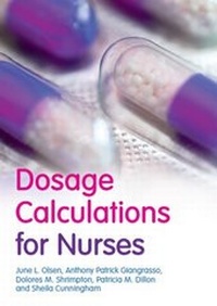 Enlarge image Cover: Dosage Calculations for Nurses uPDF eBook - Pearson Education Limited