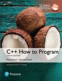 Abbildung von: C++ How to Program, Global Edition - Pearson Education Limited
