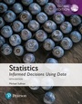 Cover: Statistics: Informed Decisions Using Data, Global Edition - Pearson