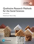 Cover: Qualitative Research Methods for the Social Sciences, Global Edition - Pearson Education Limited