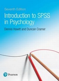 Enlarge image Cover: Introduction to SPSS in Psychology - Pearson