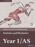Cover: Edexcel AS and A level Mathematics Statistics & Mechanics Year 1/AS Textbook + e-book - Pearson Education Limited