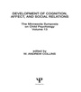 Cover: Development of Cognition, Affect, and Social Relations - Lawrence Erlbaum Associates Inc