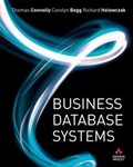 Cover: Business Database Systems - Pearson Higher Education