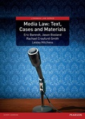 Cover: Media Law: Text, Cases and Materials - Pearson