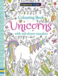Cover: Colouring Book Unicorns with Rub Downs - Usborne Publishing Ltd