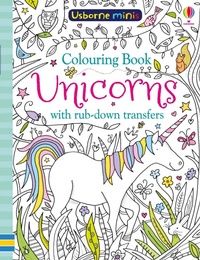 Enlarge image Cover: Colouring Book Unicorns with Rub Downs - Usborne Publishing Ltd