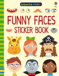 Enlarge image Cover: Funny Faces Sticker Book - Usborne Publishing Ltd