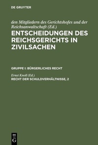 Abbildung von: Recht der Schuldverhältnisse, 2 - De Gruyter