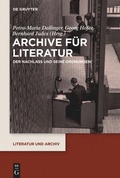 Cover: Archive f&uuml;r Literatur - De Gruyter