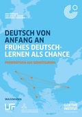 Cover: Deutsch von Anfang an - Waxmann Verlag GmbH