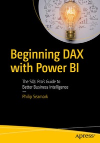 Enlarge image Cover: Beginning DAX with Power BI - APress