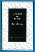 Cover: Commerce and Society in Sung China - Centre for Chinese Studies Publications