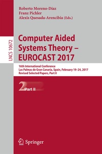 Enlarge image Cover: Computer Aided Systems Theory - EUROCAST 2017 - Springer