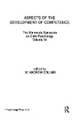 Cover: Aspects of the Development of Competence - Lawrence Erlbaum Associates Inc
