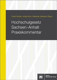 Abbildung von: Hochschulgesetz Sachsen-Anhalt Praxiskommentar - Berliner Wissenschafts-Verlag