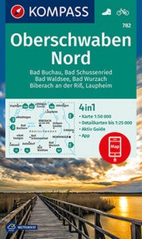 Abbildung von: KOMPASS Wanderkarte Oberschwaben Nord - KOMPASS-Karten