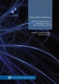 Cover: Open Data Protection - Universit&auml;tsverlag G&ouml;ttingen